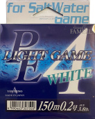Плетеный шнур Yamatoyo PE Light Game White